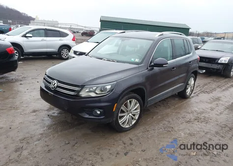 2016 Volkswagen Tiguan Se from USA, damaged, VIN WVGBV7AX3GW532120